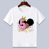 African Girl Short Sleeve T-shirt QQ5