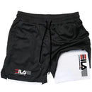 Men's Two-in-one Sports Shorts Picture color L