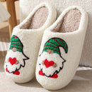 Family Cartoon Plush Slippers For Unisex Dwarf