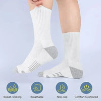 6 Pairs Men's Gym Socks