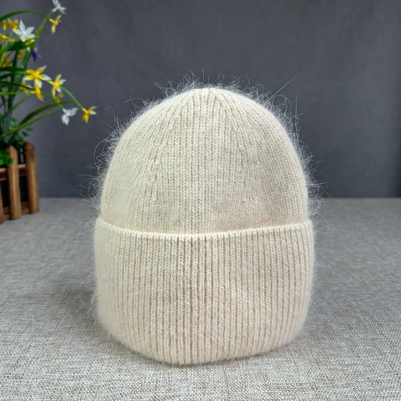 New Angora Rabbit hair Hat 16 52-60cm