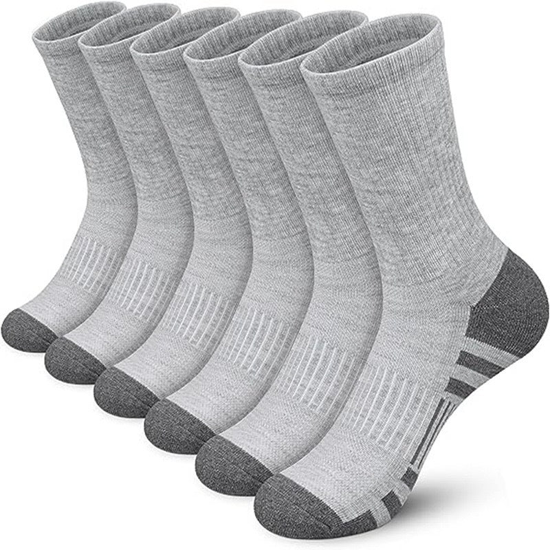 Warm Soft Breathable Socks Gray Free Size