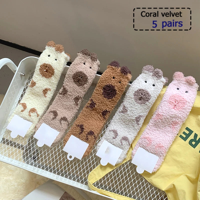 3/5/8/10 Pairs of Sports Socks 5 Pair Color 2494 EU 38-44