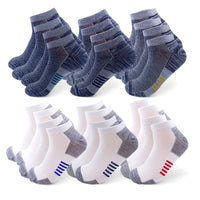 12 Pairs Of Durable Breathable Socks