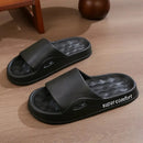 Thick Platform Slippers Black 42-43