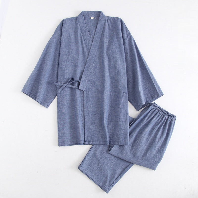 Cotton Washed Pyjamas Suit