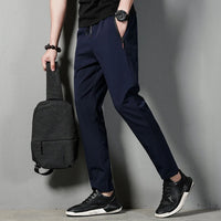 men's casual pants slim fit