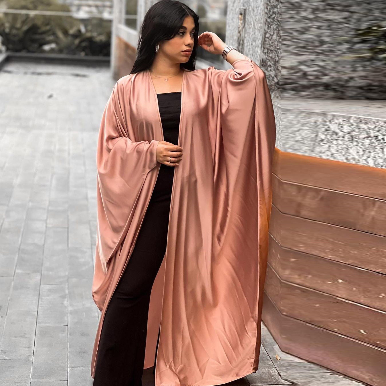 Muslim Satin Robe