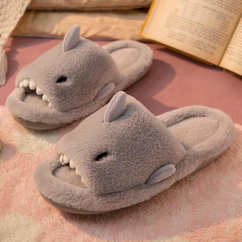 Shark Slippers Fluffy Slippers