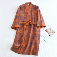 Cotton Loose Bathrobe Women's Robe