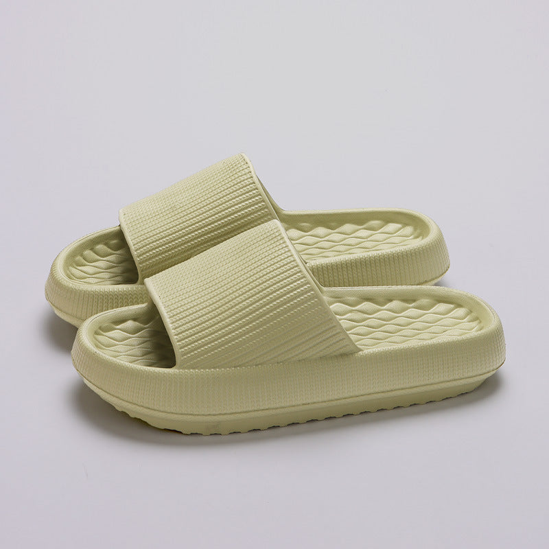 Summer EVA Solid Color Slippers Green