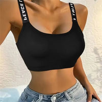 Letter strap back underwear