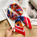 New Fashion Printed Women's Scarf 70FJ33-2 70X70cm