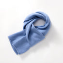 Cashmere Scarf - Wool Sky Blue 150x26